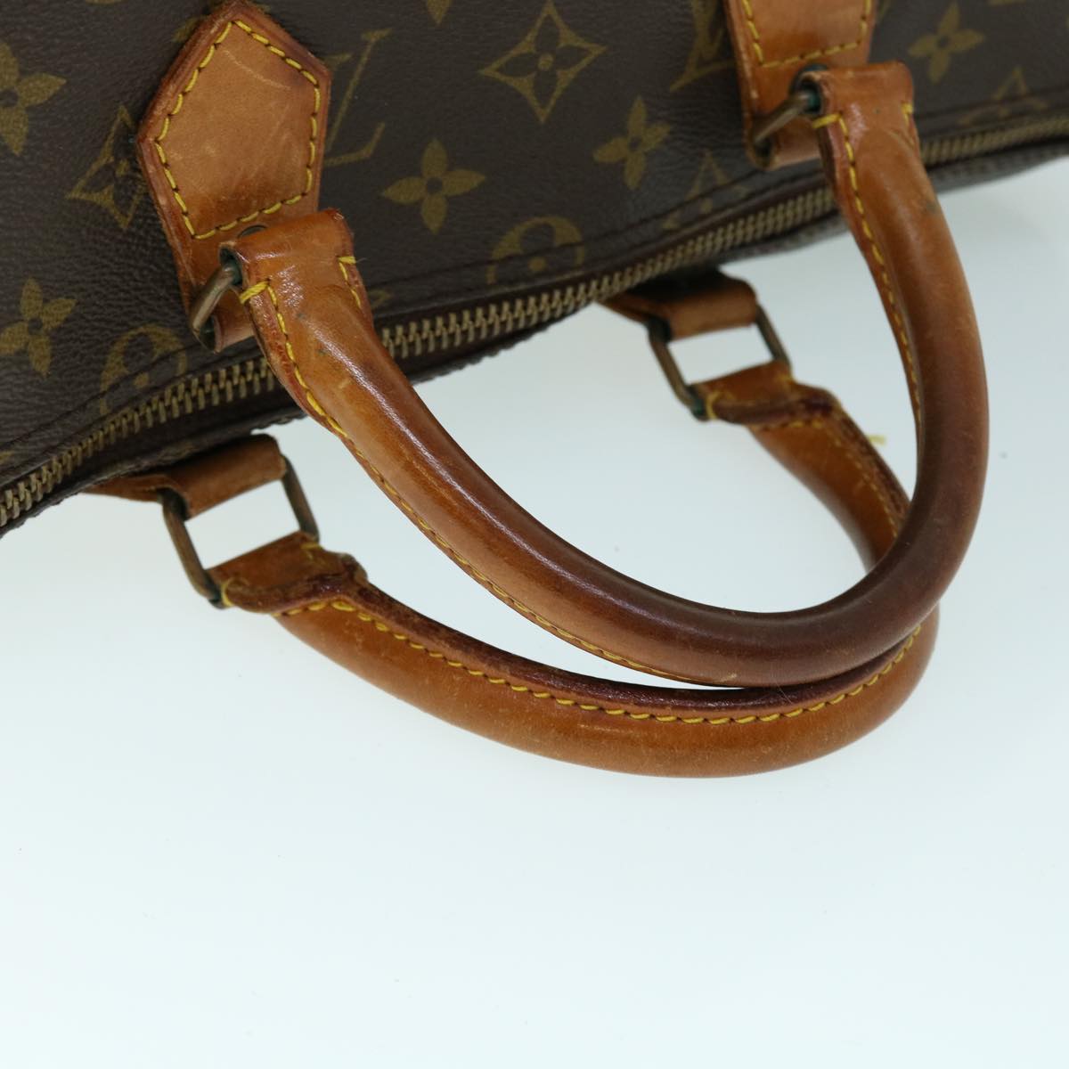 LOUIS VUITTON Monogram Speedy 35 Hand Bag M41524 LV Auth bs8445