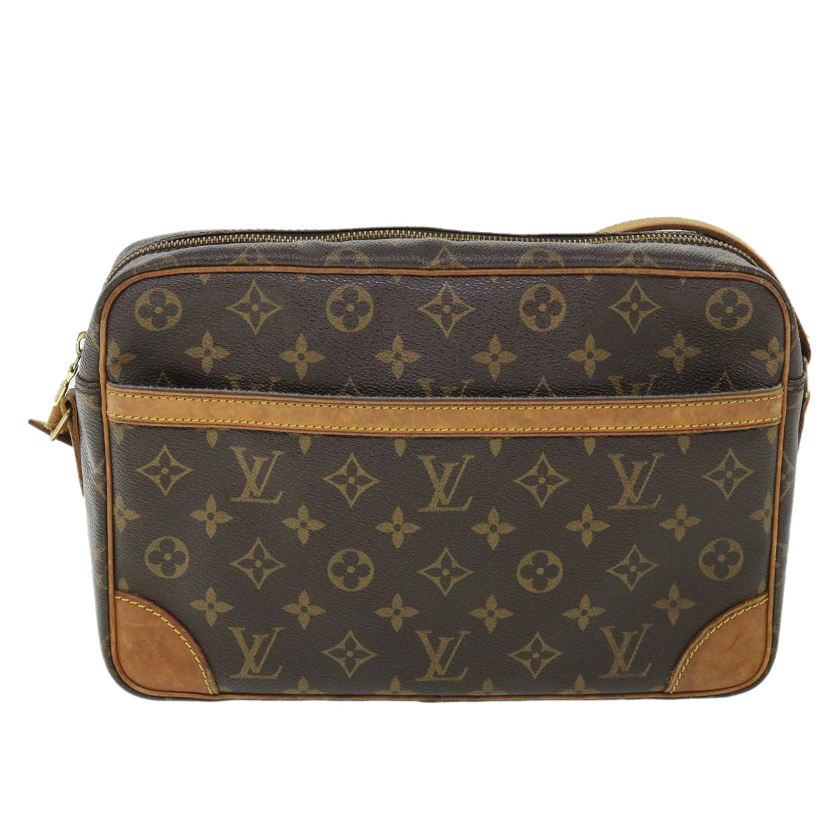 LOUIS VUITTON Monogram Trocadero 30 Shoulder Bag M51272 LV Auth bs8457