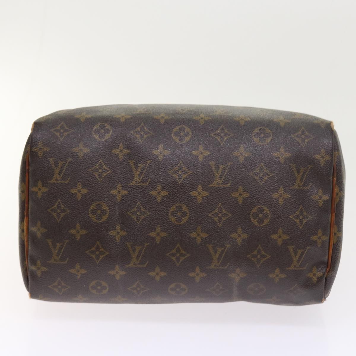 LOUIS VUITTON Monogram Speedy 30 Hand Bag M41526 LV Auth bs8459