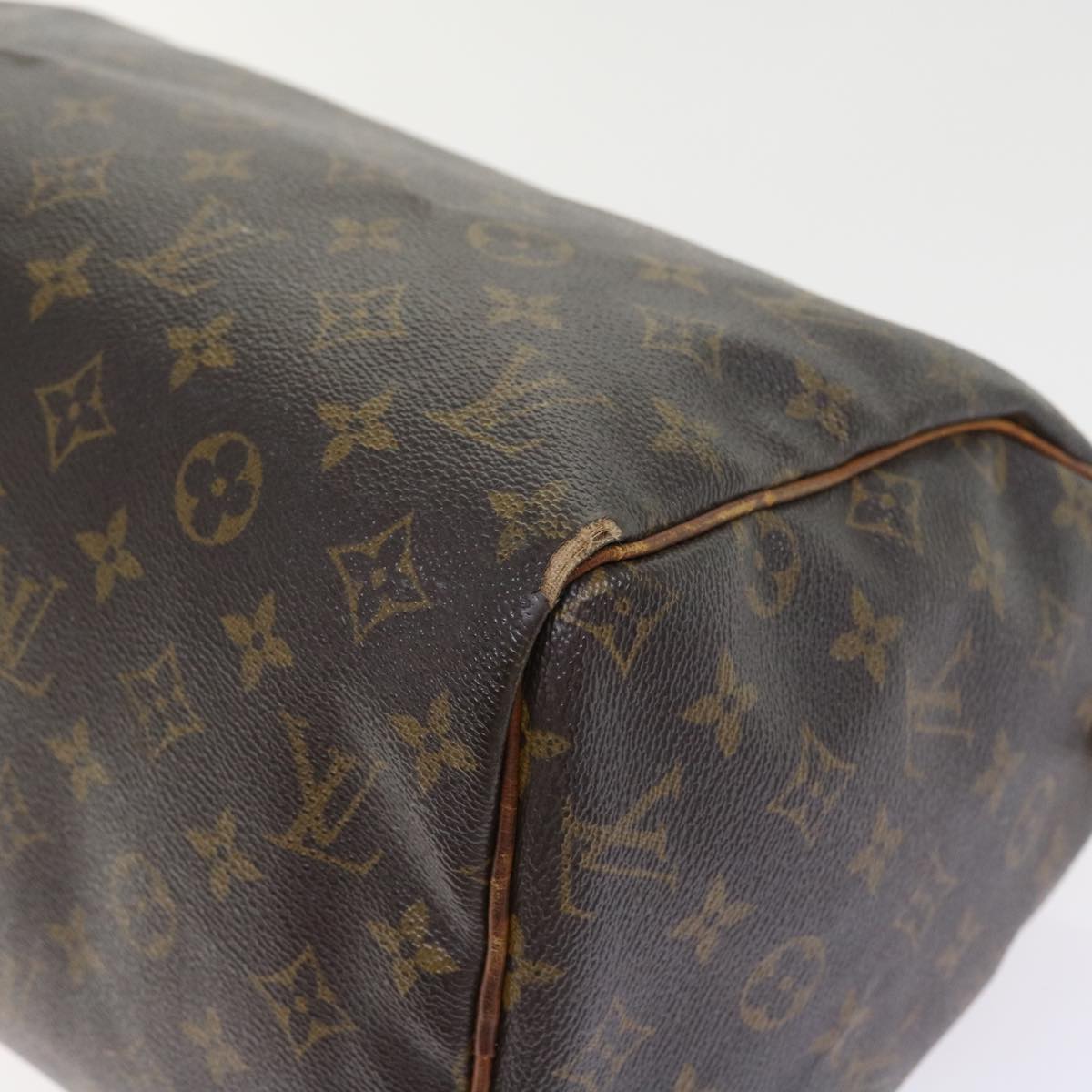 LOUIS VUITTON Monogram Speedy 30 Hand Bag M41526 LV Auth bs8459