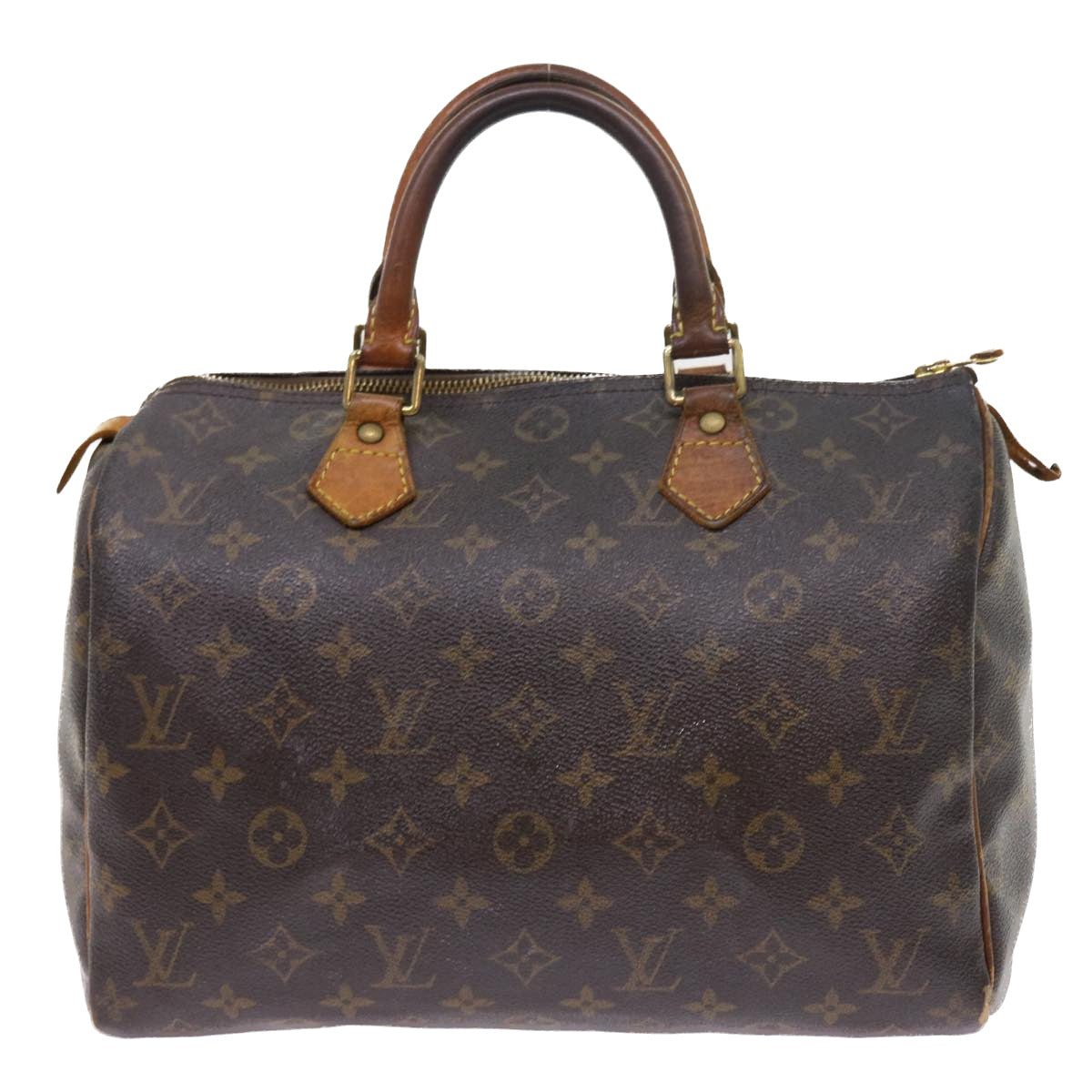 LOUIS VUITTON Monogram Speedy 30 Hand Bag M41526 LV Auth bs8459