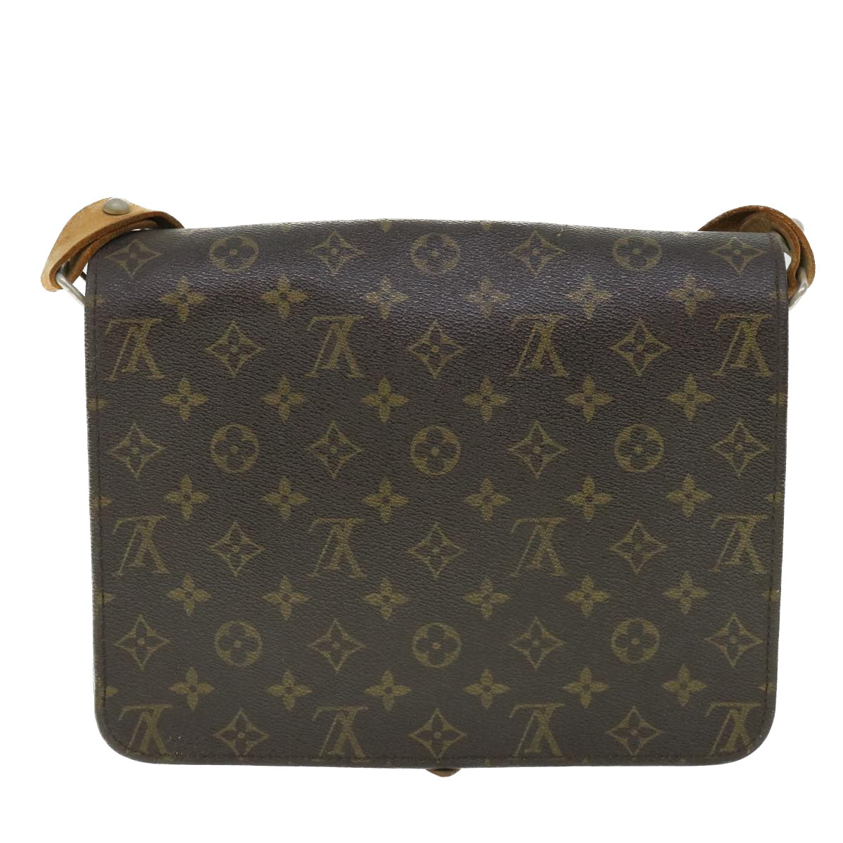 LOUIS VUITTON Monogram Cartouchiere GM Shoulder Bag M51252 LV Auth bs8462 - 0