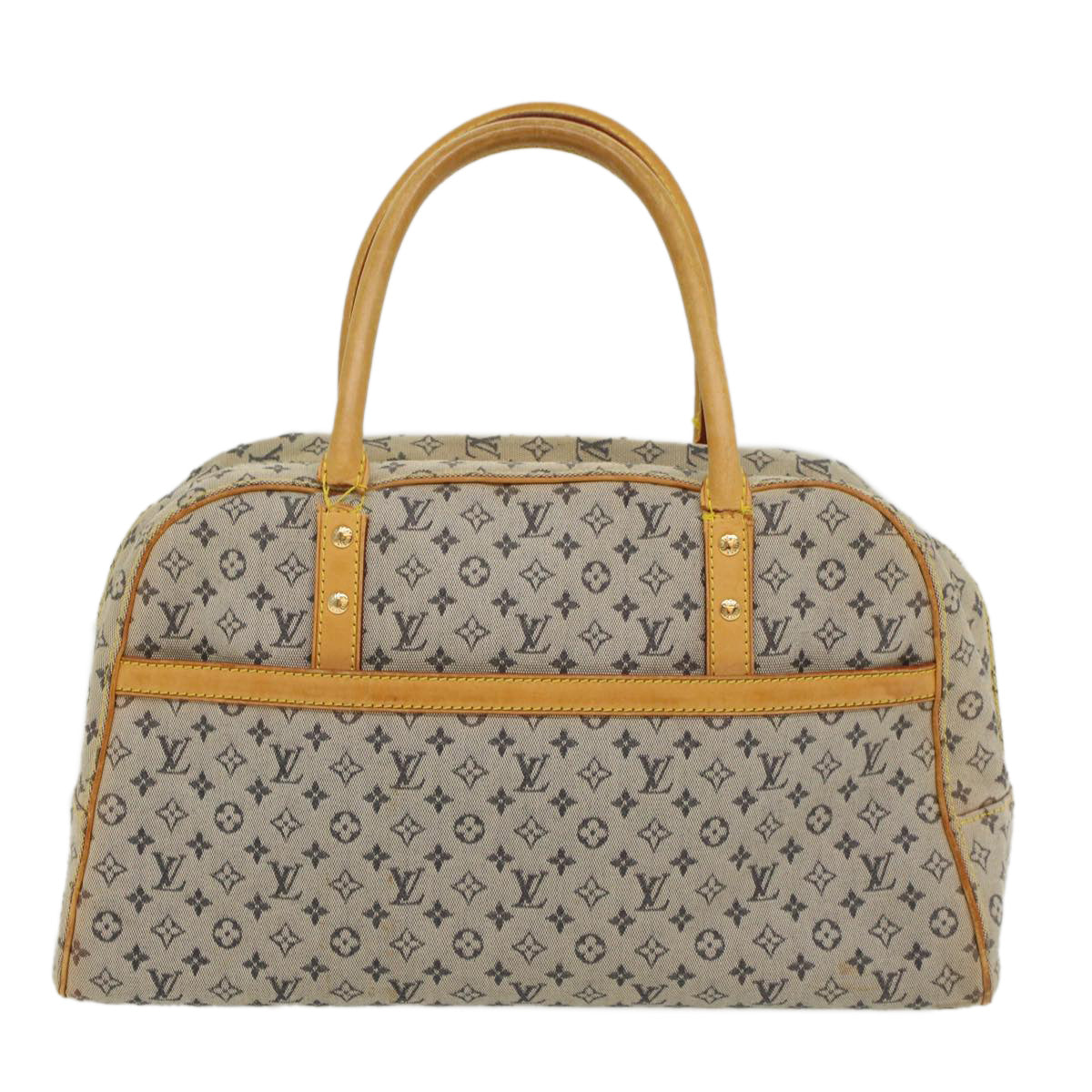 LOUIS VUITTON Monogram Mini Marie Hand Bag Blue M92003 LV Auth bs8468