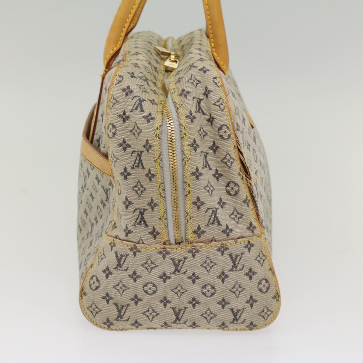 LOUIS VUITTON Monogram Mini Marie Hand Bag Blue M92003 LV Auth bs8468