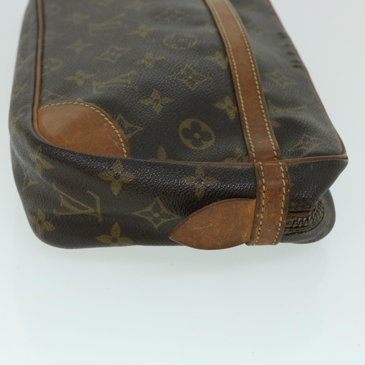 LOUIS VUITTON Monogram Compiegne 28 Clutch Bag M51845 LV Auth bs8478