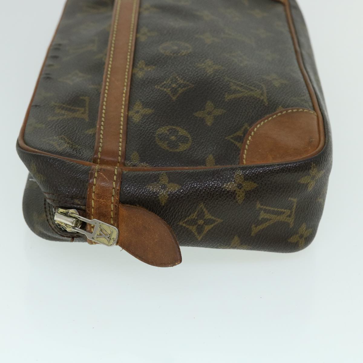 LOUIS VUITTON Monogram Compiegne 28 Clutch Bag M51845 LV Auth bs8478