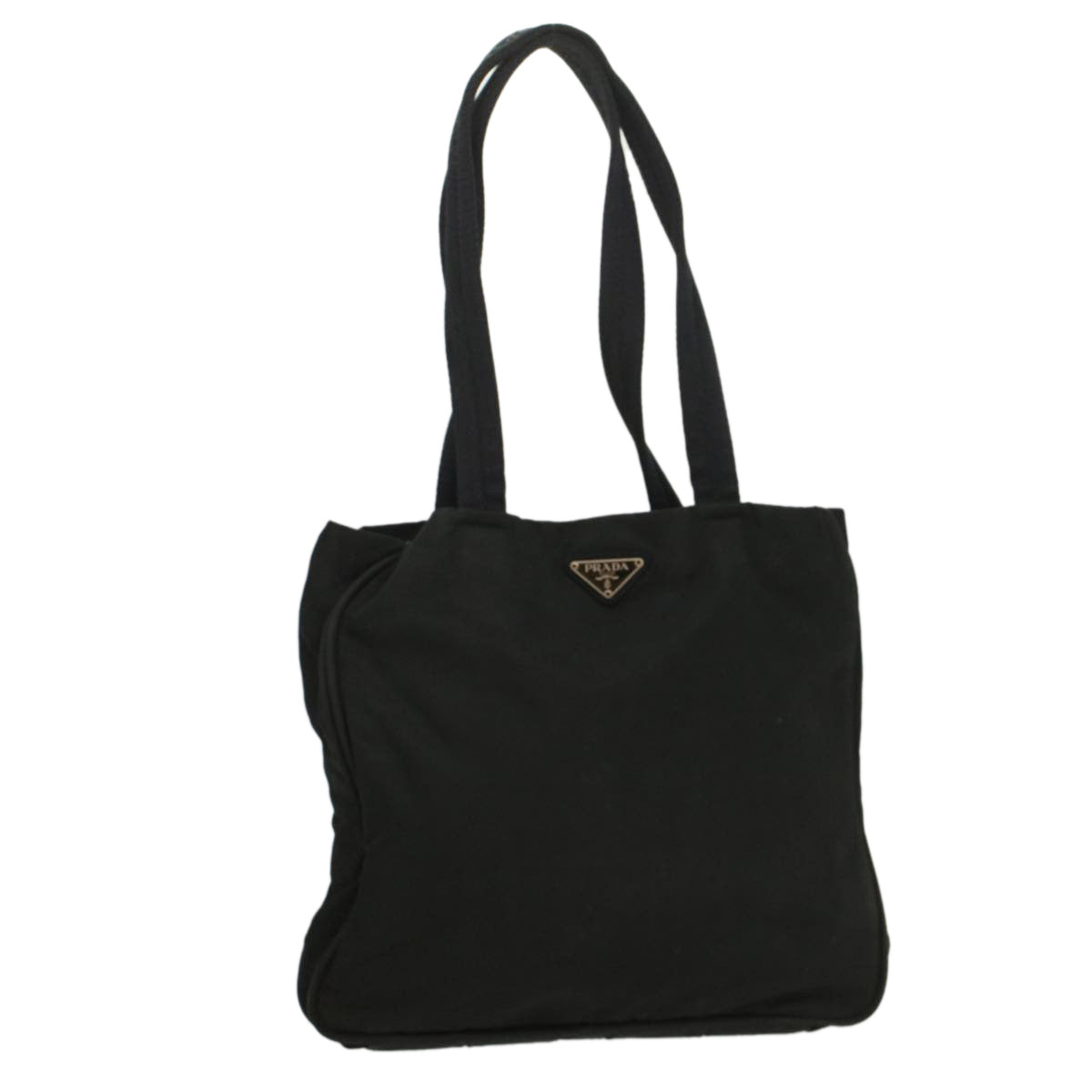 PRADA Tote Bag Nylon Black Auth bs8484