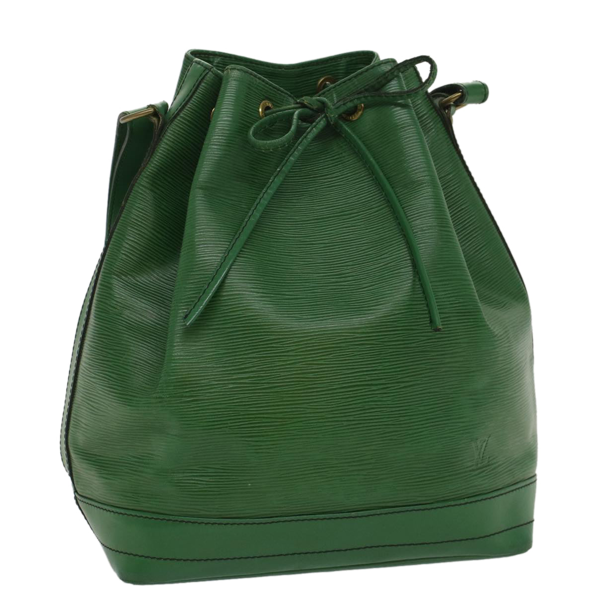 LOUIS VUITTON Epi Noe Shoulder Bag Green M44004 LV Auth bs8555