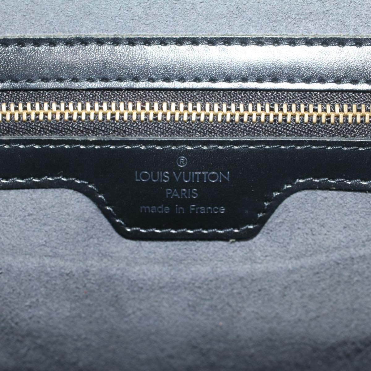 LOUIS VUITTON Epi Lussac Shoulder Bag Black M52282 LV Auth bs8577