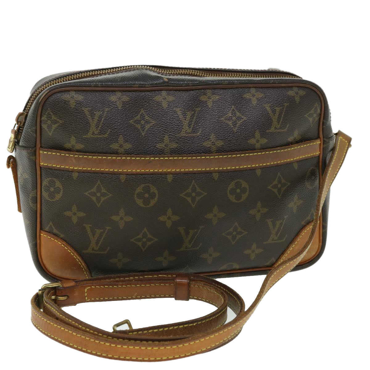 LOUIS VUITTON Monogram Trocadero 27 Shoulder Bag M51274 LV Auth bs8581