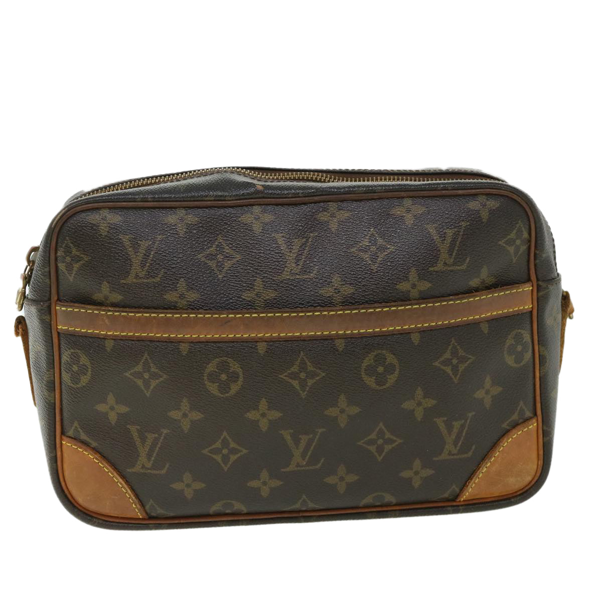 LOUIS VUITTON Monogram Trocadero 27 Shoulder Bag M51274 LV Auth bs8581