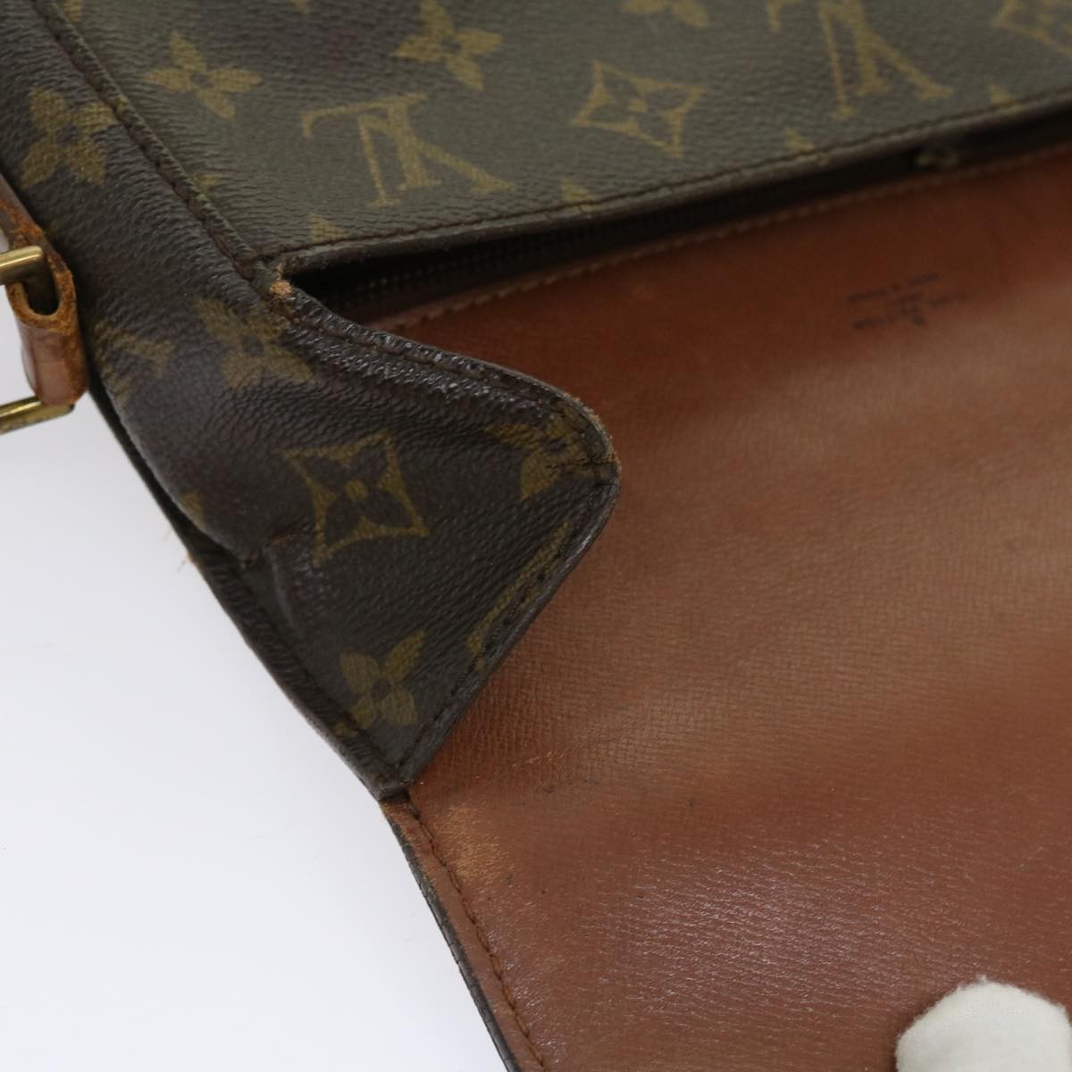 LOUIS VUITTON Monogram Saint Cloud GM Shoulder Bag M51242 LV Auth bs8583