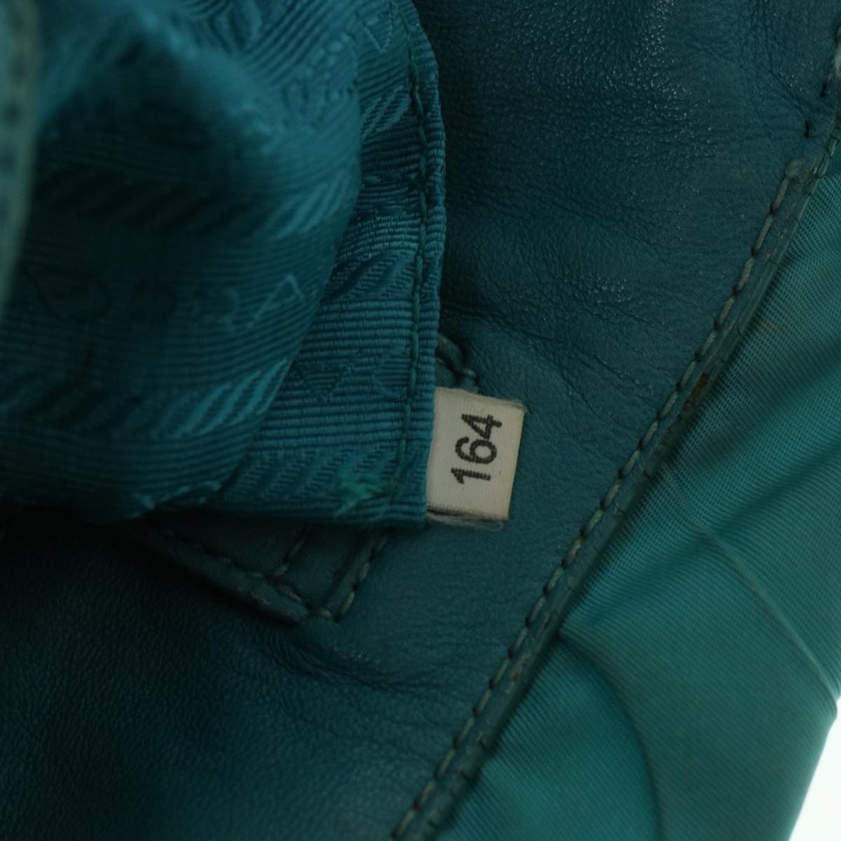 PRADA Hand Bag Nylon Light Blue Auth bs8597