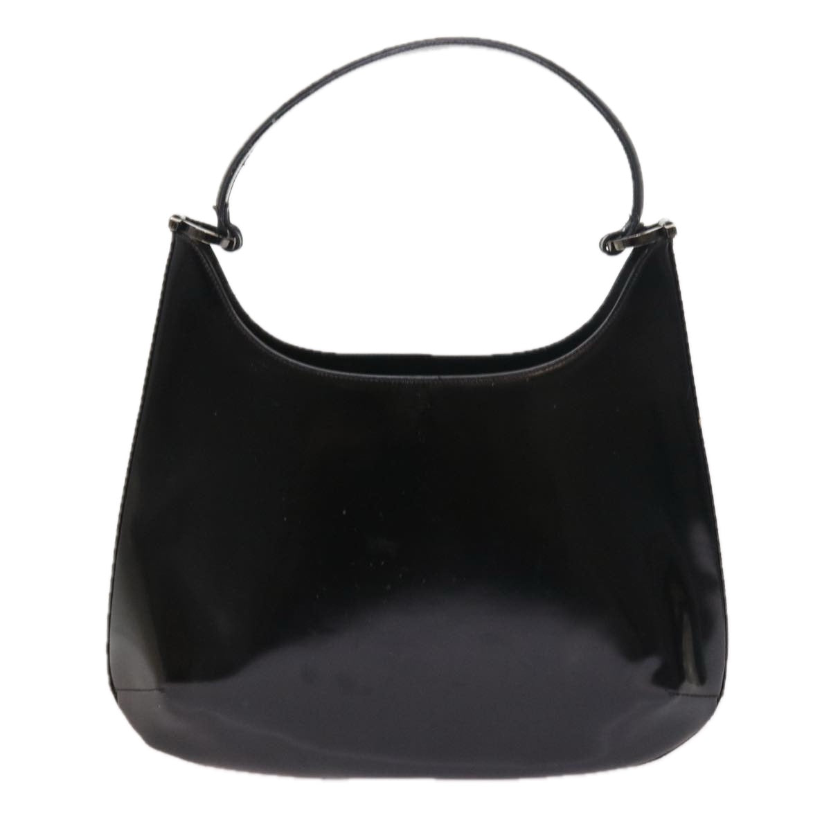Salvatore Ferragamo Shoulder Bag Leather 2Set Black Auth bs8626