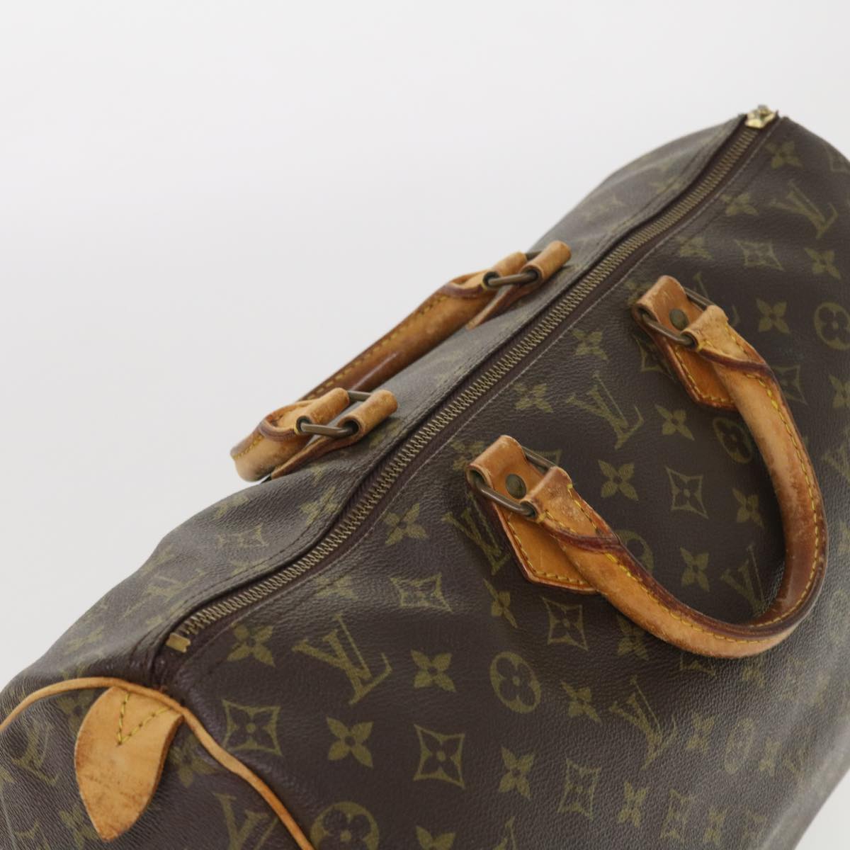 LOUIS VUITTON Monogram Speedy 40 Hand Bag M41522 LV Auth bs8660