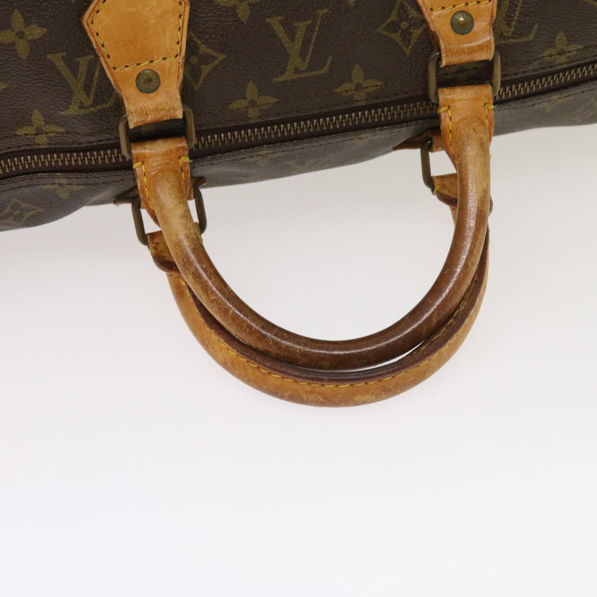 LOUIS VUITTON Monogram Speedy 40 Hand Bag M41522 LV Auth bs8660