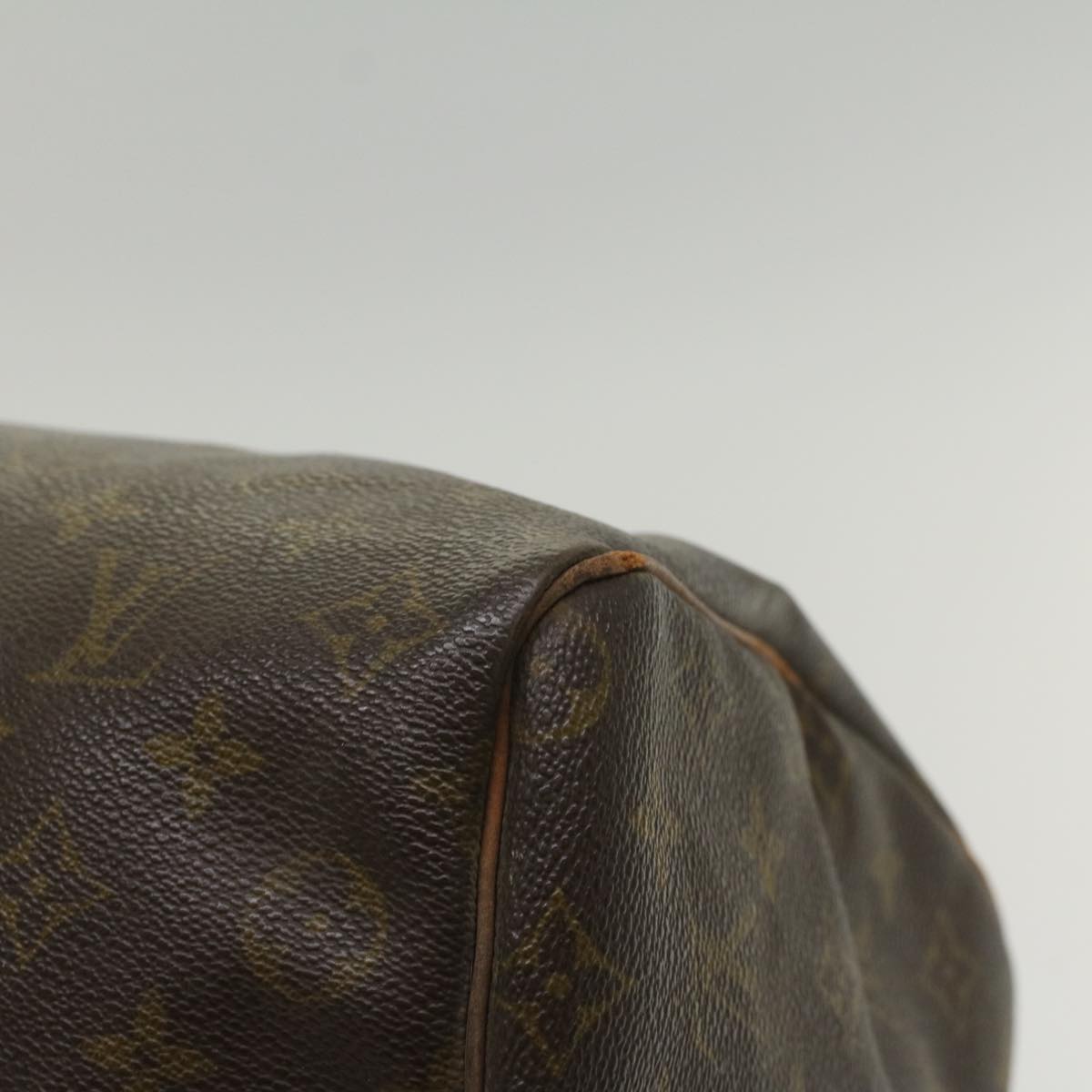 LOUIS VUITTON Monogram Speedy 35 Hand Bag M41524 LV Auth bs8700