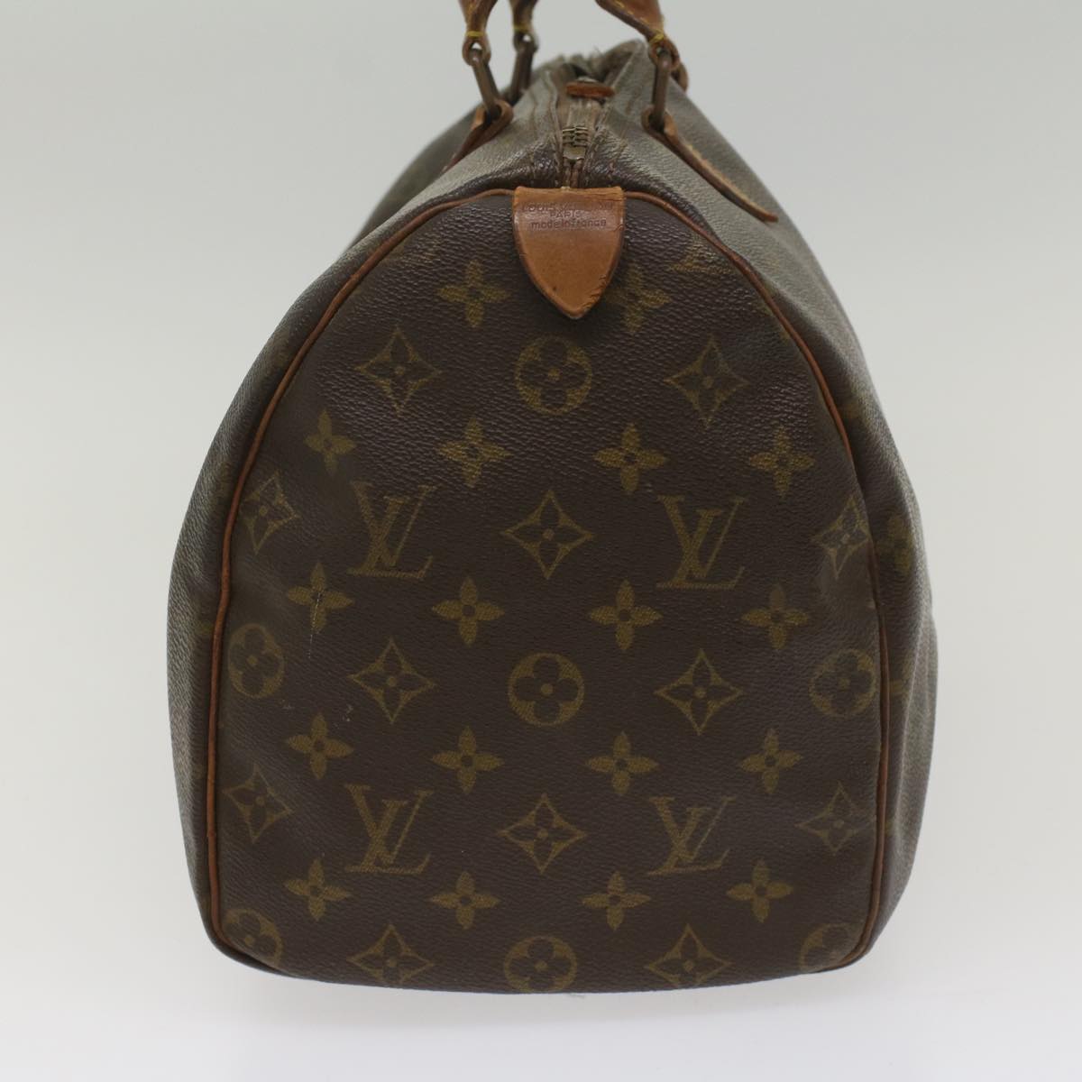 LOUIS VUITTON Monogram Speedy 35 Hand Bag M41524 LV Auth bs8700