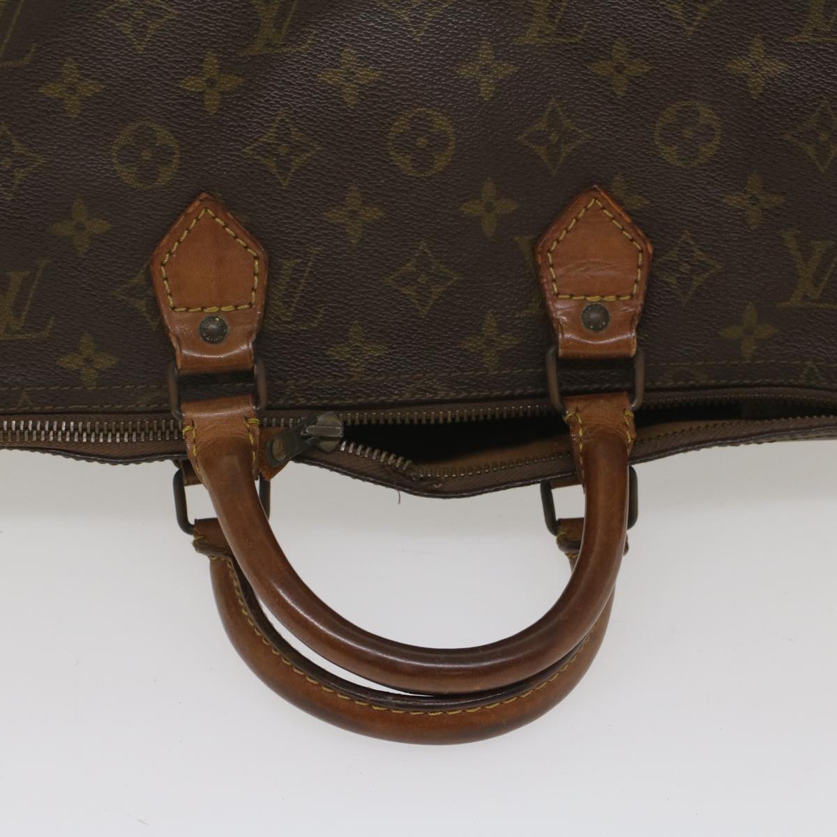 LOUIS VUITTON Monogram Speedy 35 Hand Bag M41524 LV Auth bs8700