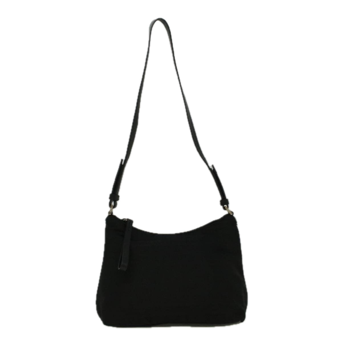 PRADA Shoulder Bag Nylon Black Auth bs8768