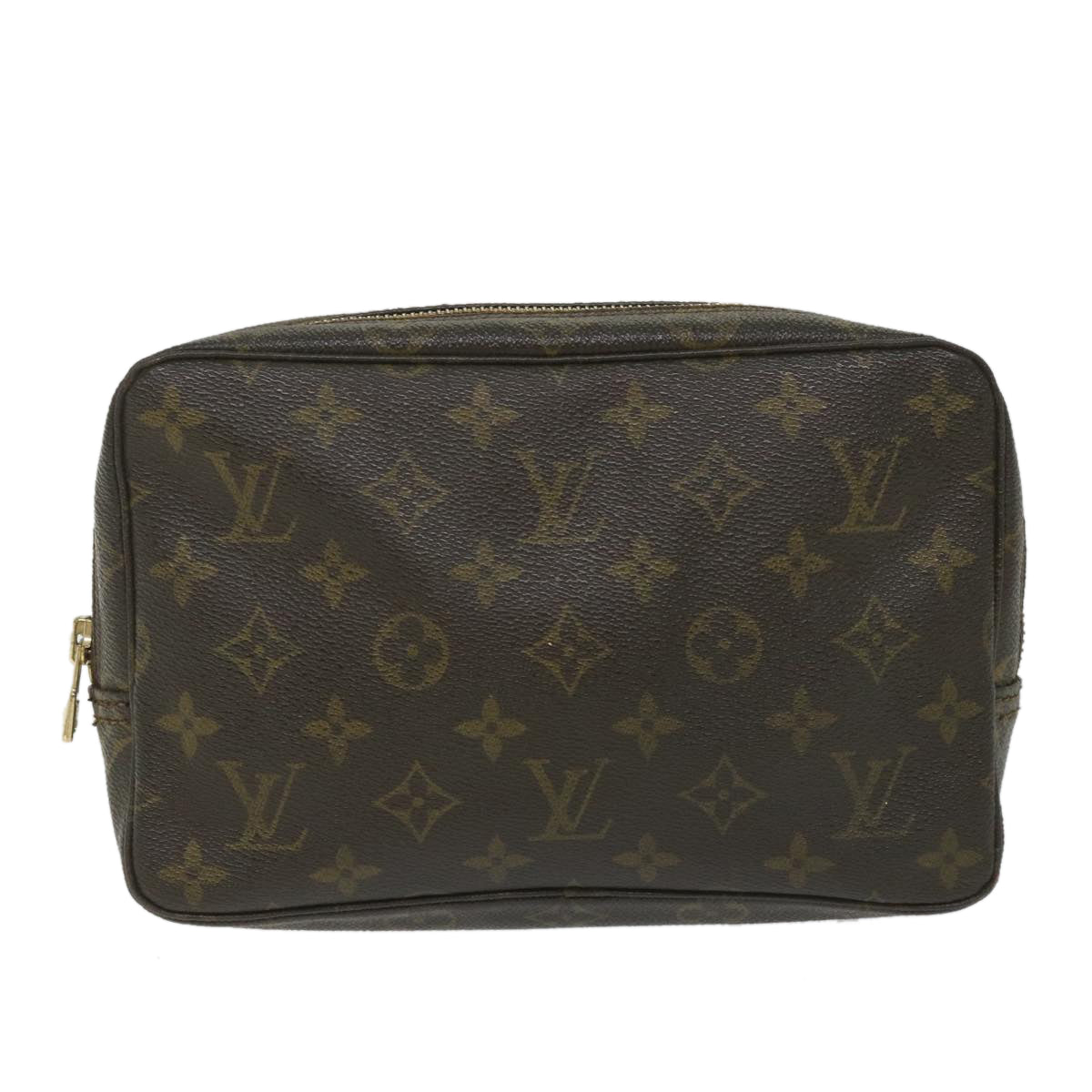 LOUIS VUITTON Monogram Trousse Toilette 23 Clutch Bag M47524 LV Auth bs8780