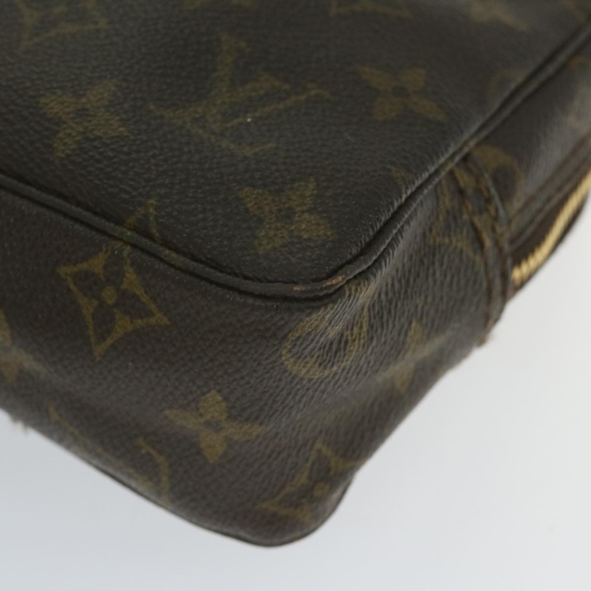 LOUIS VUITTON Monogram Trousse Toilette 23 Clutch Bag M47524 LV Auth bs8780