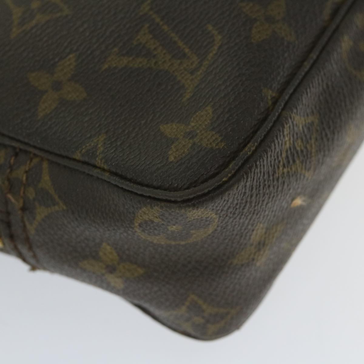 LOUIS VUITTON Monogram Trousse Toilette 23 Clutch Bag M47524 LV Auth bs8780