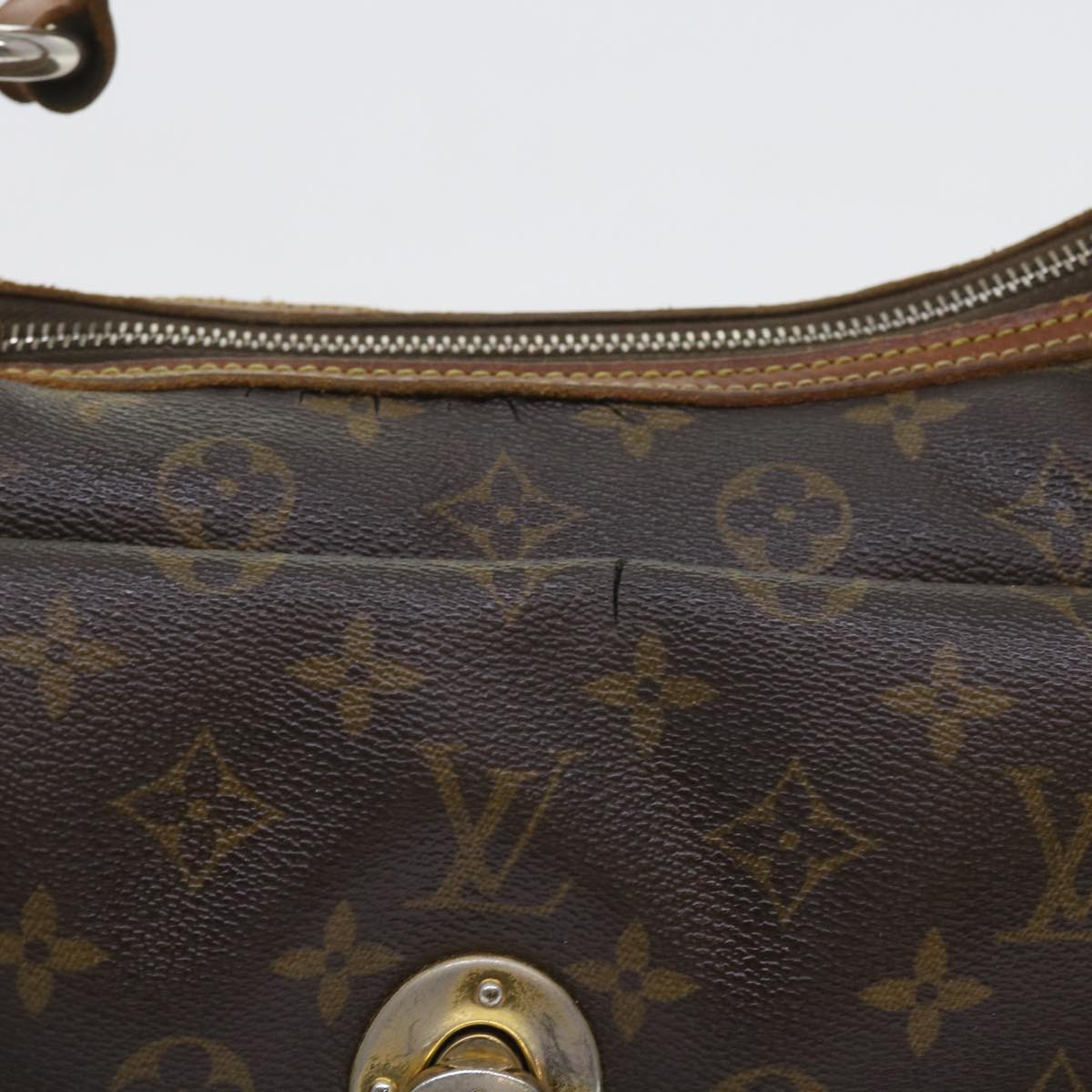 LOUIS VUITTON Monogram Tikal GM Shoulder Bag M40077 LV Auth bs8782