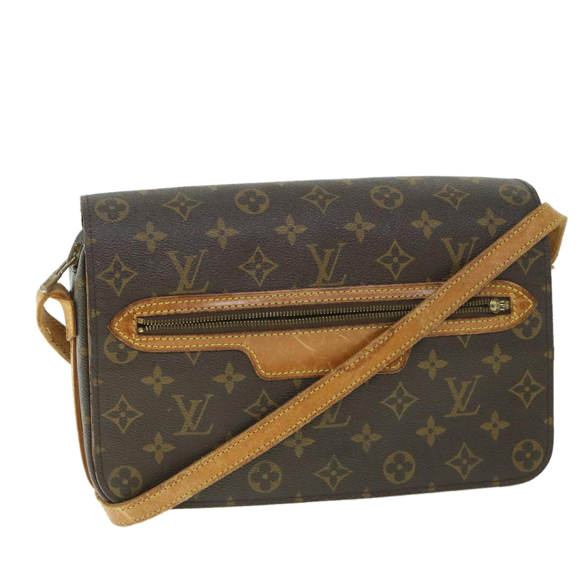 LOUIS VUITTON Monogram Saint Germain 28 Shoulder Bag M51207 LV Auth bs8787