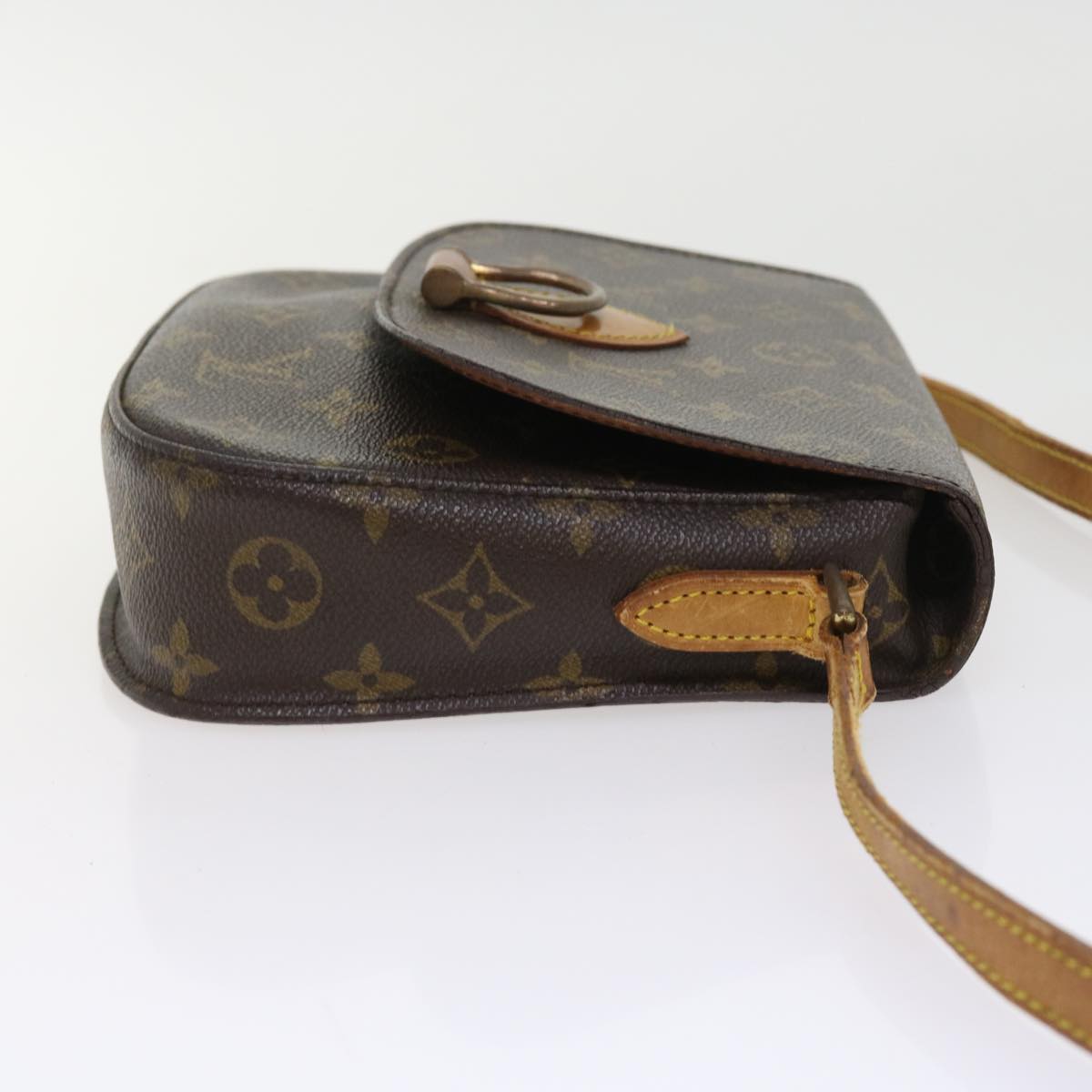 LOUIS VUITTON Monogram Saint Cloud MM Shoulder Bag M51243 LV Auth bs8788