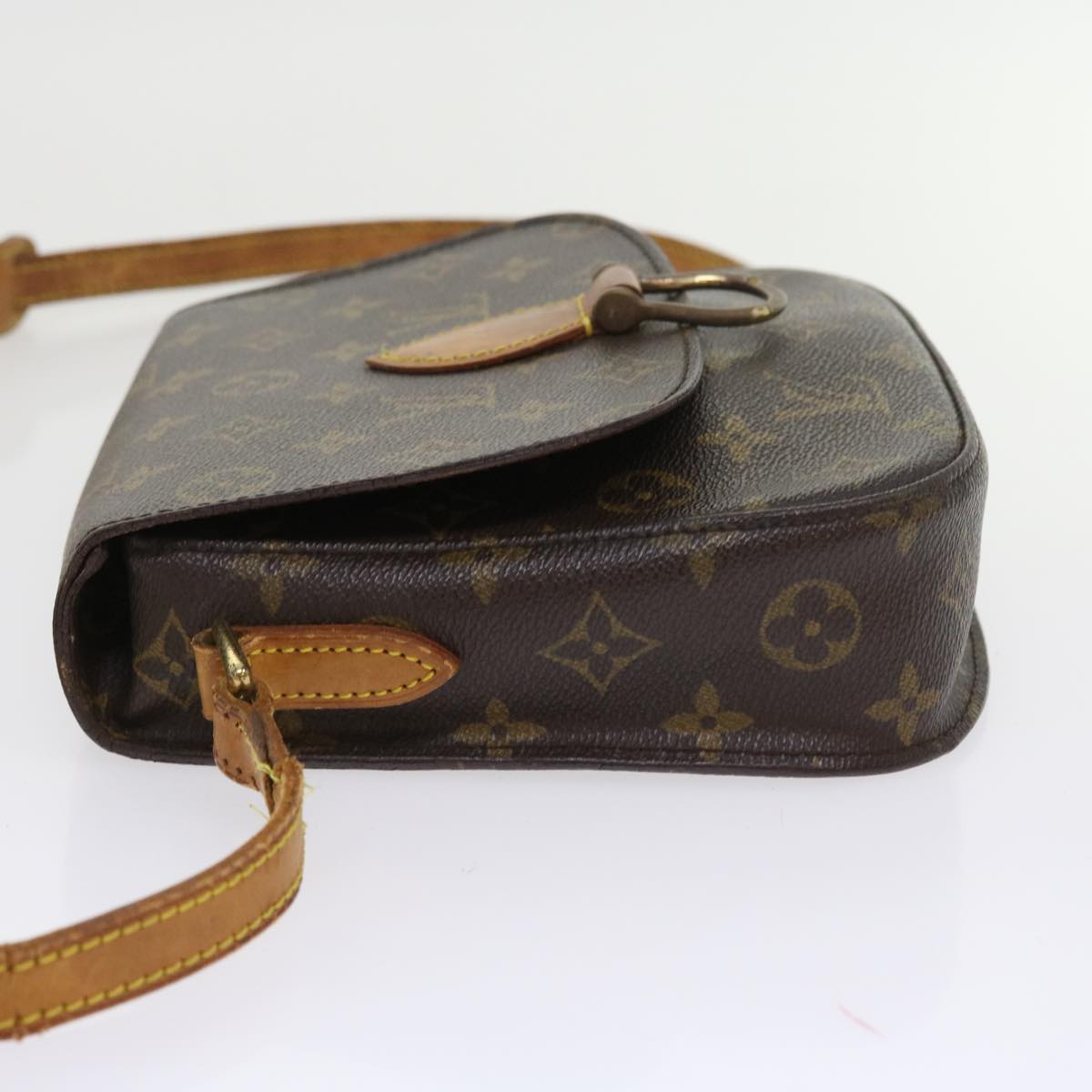 LOUIS VUITTON Monogram Saint Cloud MM Shoulder Bag M51243 LV Auth bs8788