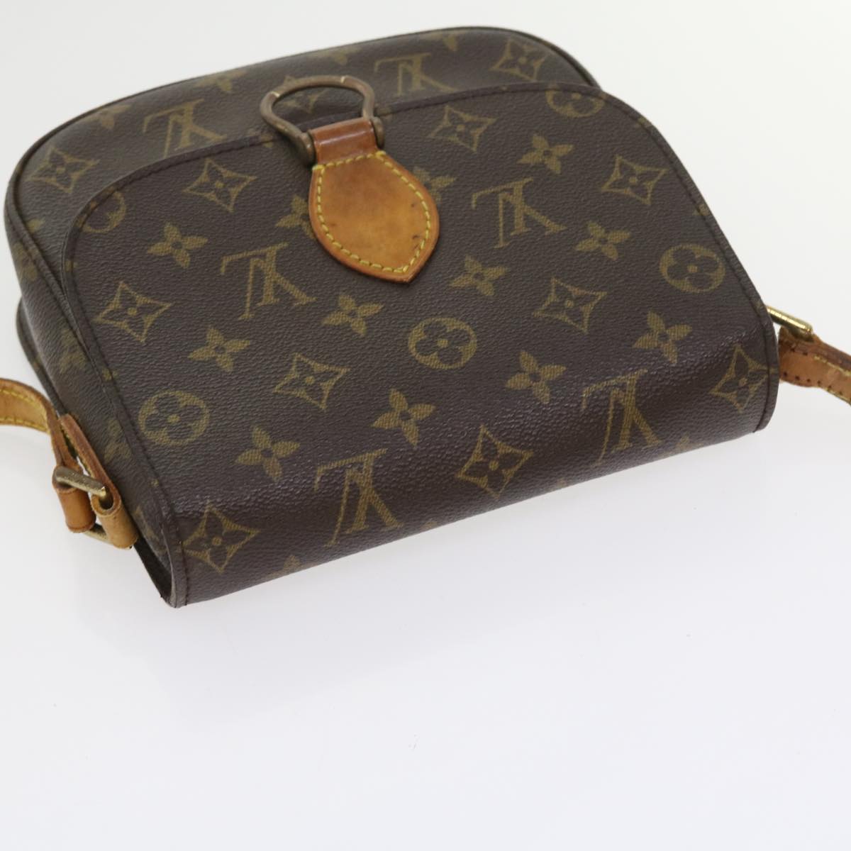 LOUIS VUITTON Monogram Saint Cloud MM Shoulder Bag M51243 LV Auth bs8788