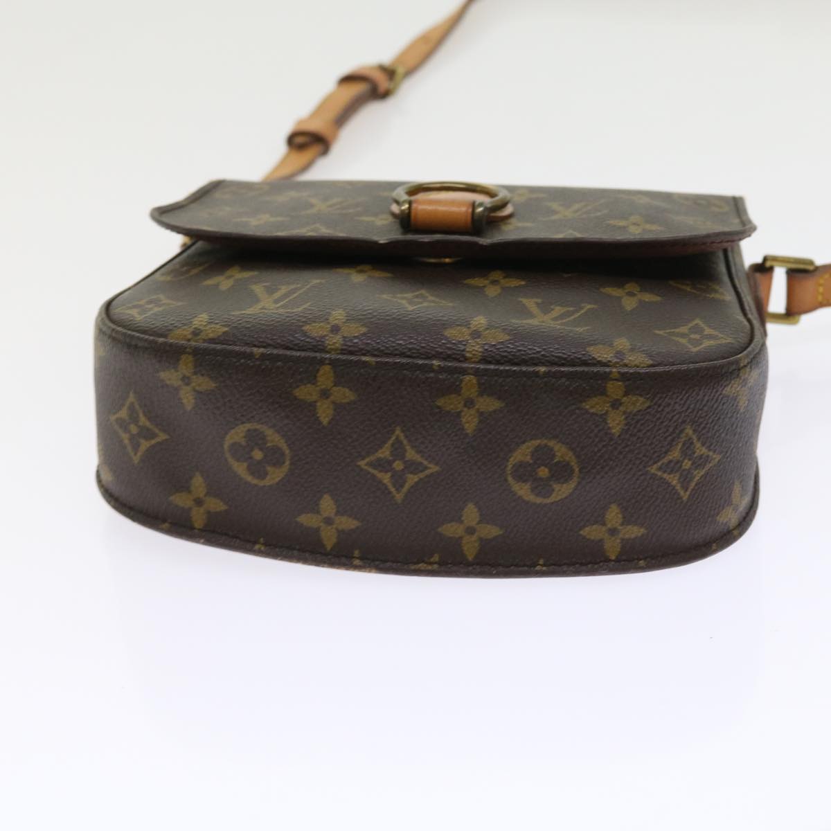 LOUIS VUITTON Monogram Saint Cloud MM Shoulder Bag M51243 LV Auth bs8790