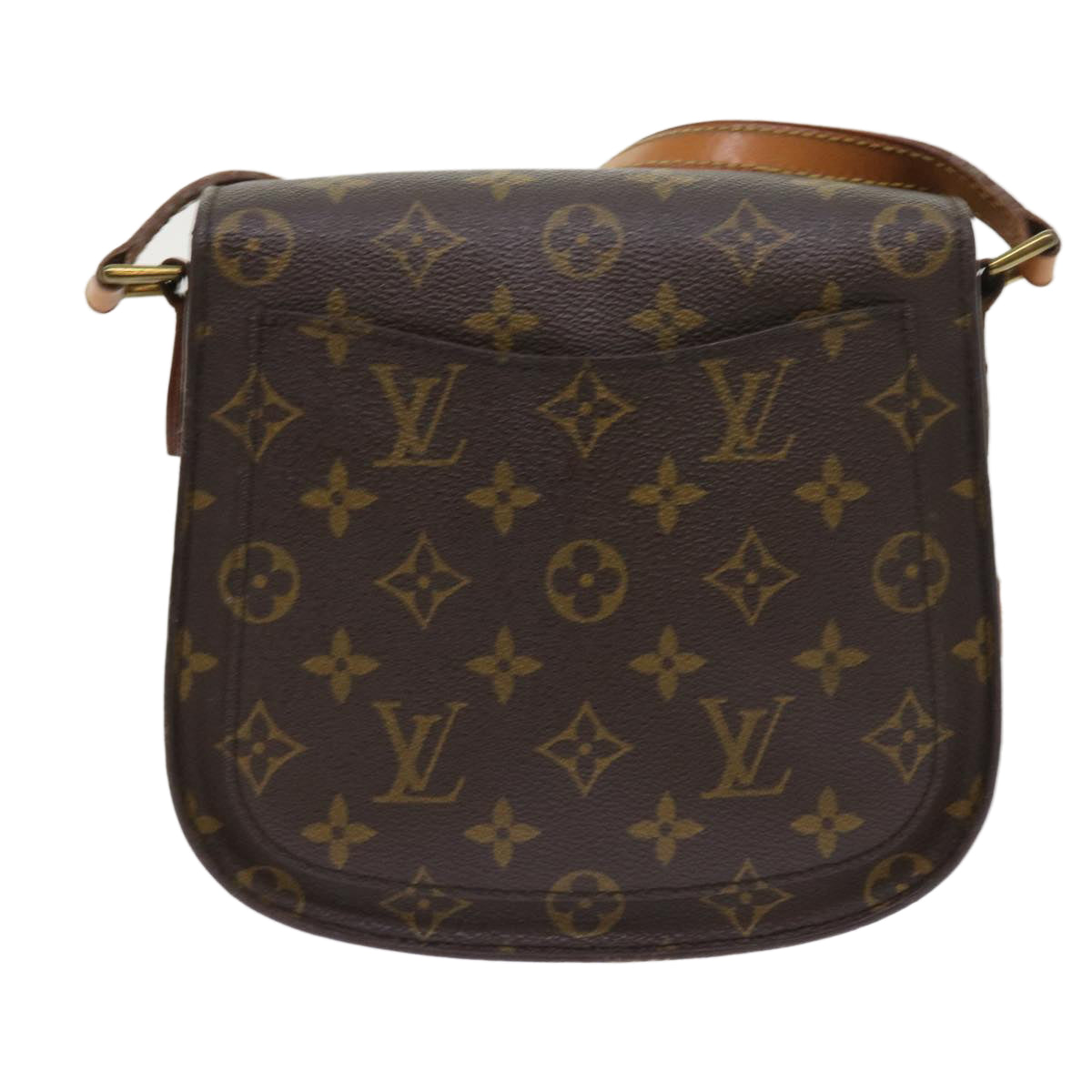 LOUIS VUITTON Monogram Saint Cloud MM Shoulder Bag M51243 LV Auth bs8790