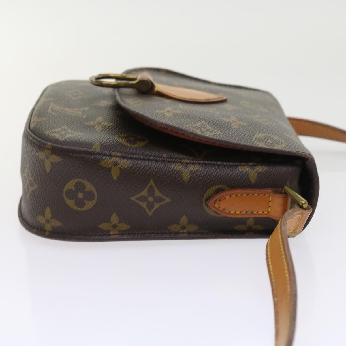 LOUIS VUITTON Monogram Saint Cloud MM Shoulder Bag M51243 LV Auth bs8790