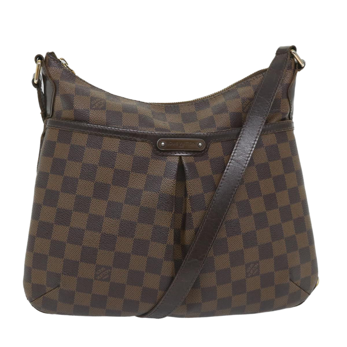 LOUIS VUITTON Damier Ebene Bloomsbury PM Shoulder Bag N42251 LV Auth bs8810