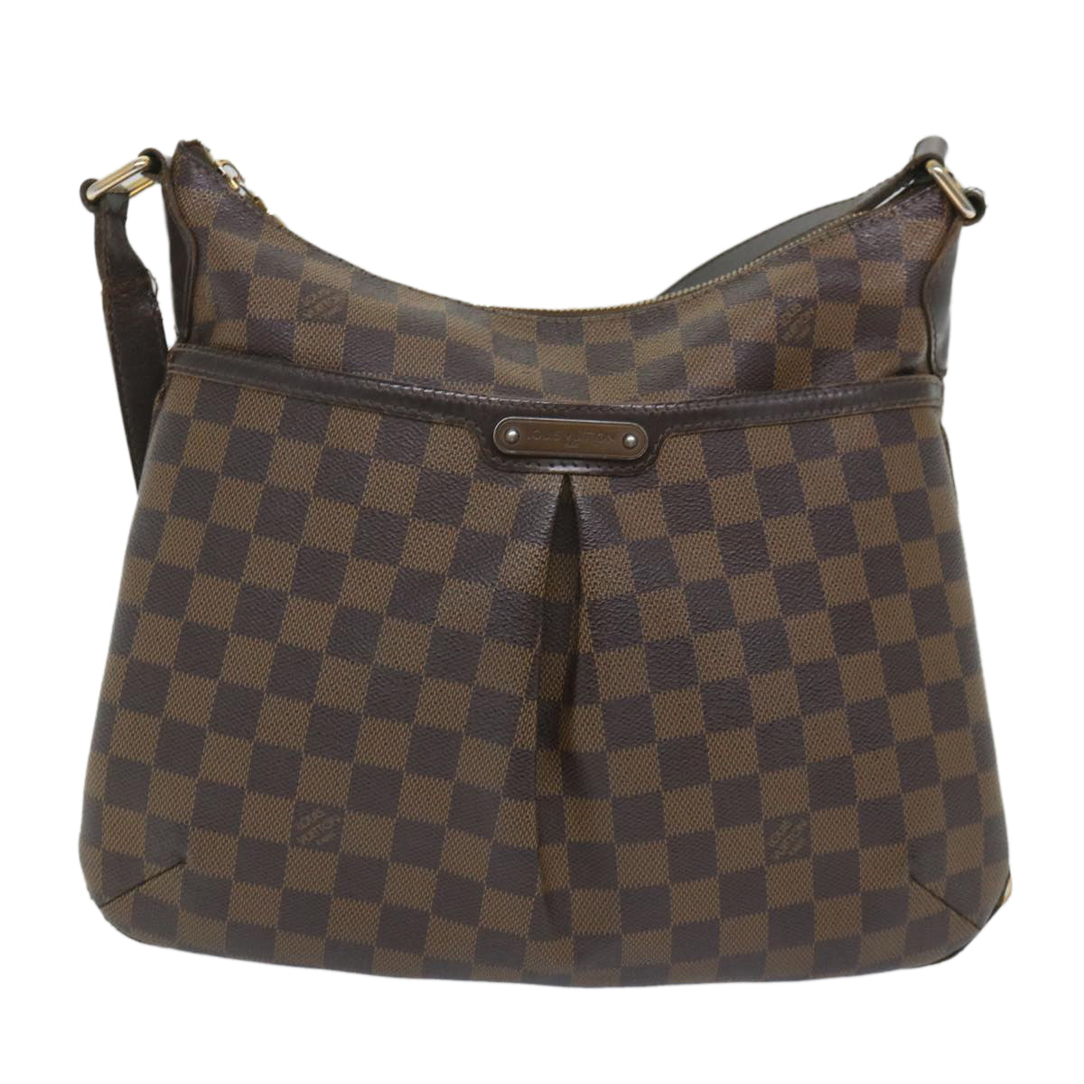 LOUIS VUITTON Damier Ebene Bloomsbury PM Shoulder Bag N42251 LV Auth bs8810