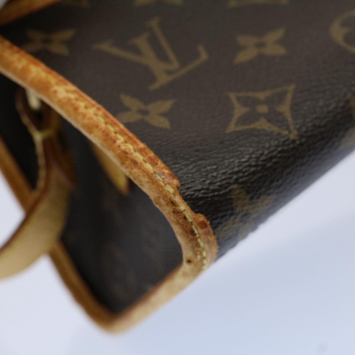 LOUIS VUITTON Monogram Popincourt Long Shoulder Bag M40008 LV Auth bs8811