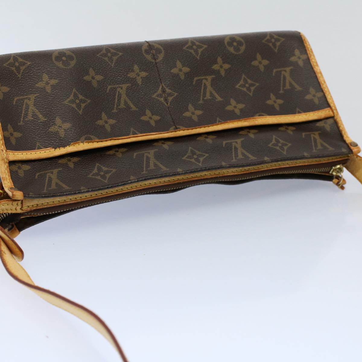 LOUIS VUITTON Monogram Popincourt Long Shoulder Bag M40008 LV Auth bs8811