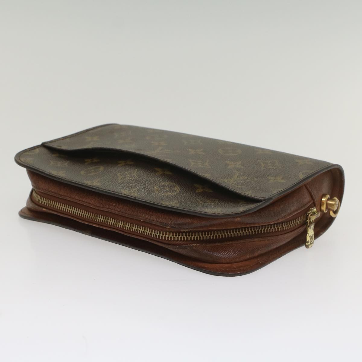 LOUIS VUITTON Monogram Orsay Clutch Bag M51790 LV Auth bs8815