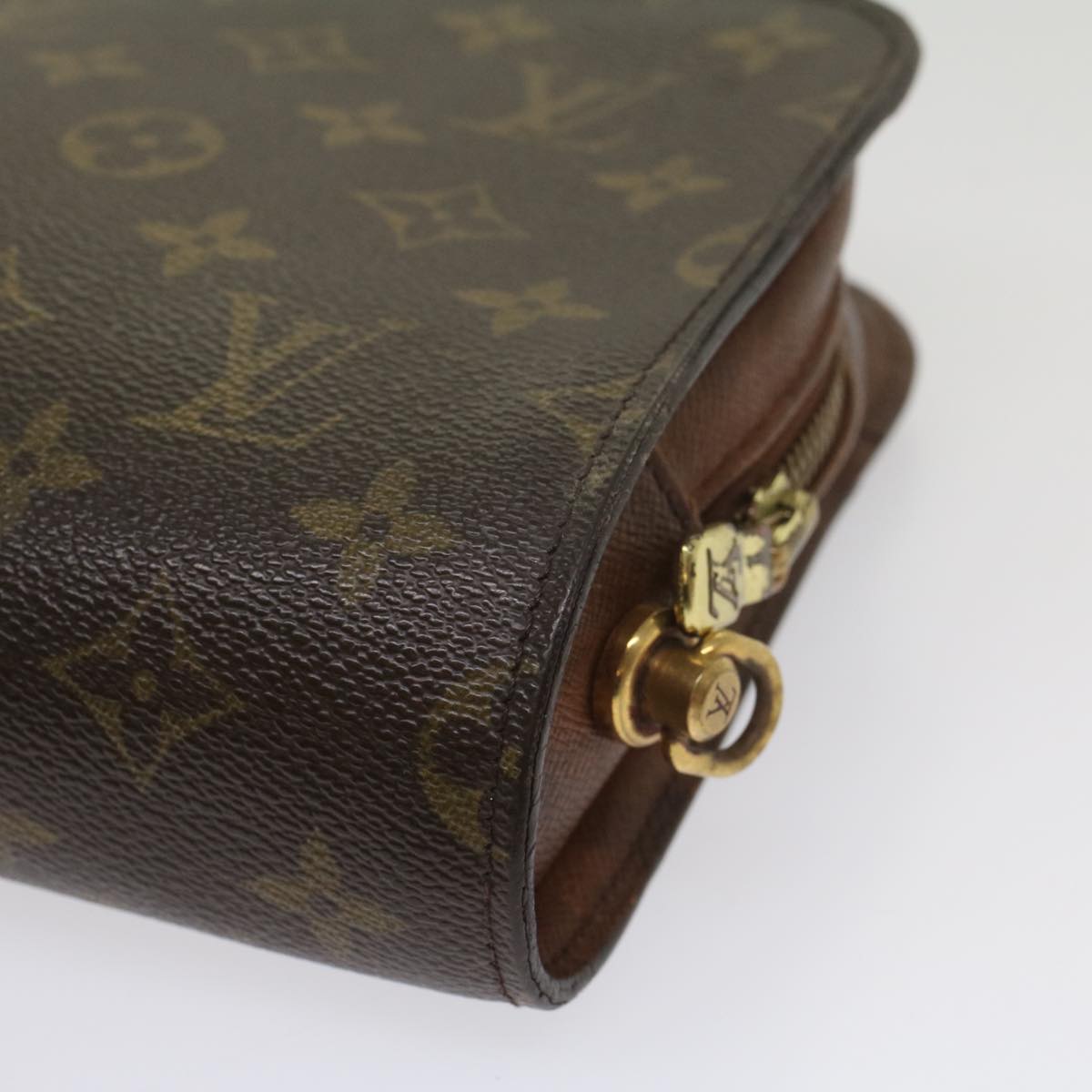 LOUIS VUITTON Monogram Orsay Clutch Bag M51790 LV Auth bs8815