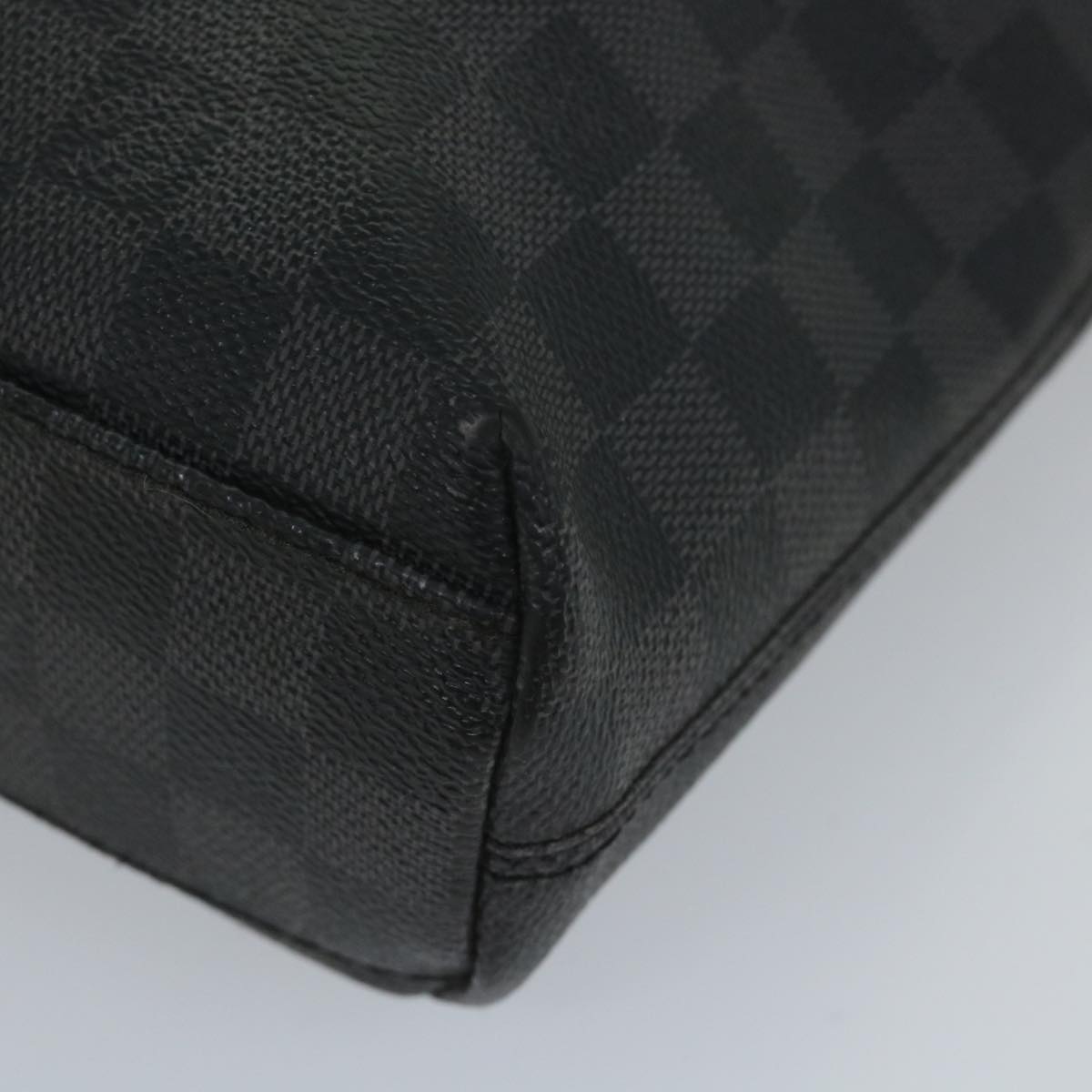 LOUIS VUITTON Damier Graphite Mick PM Shoulder Bag N40003 LV Auth bs8820