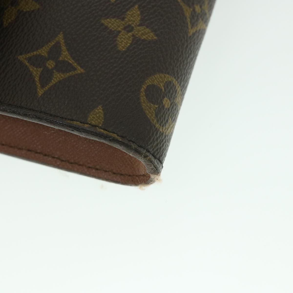 LOUIS VUITTON Monogram Porte Envelope Clutch Bag M51801 LV Auth bs8842