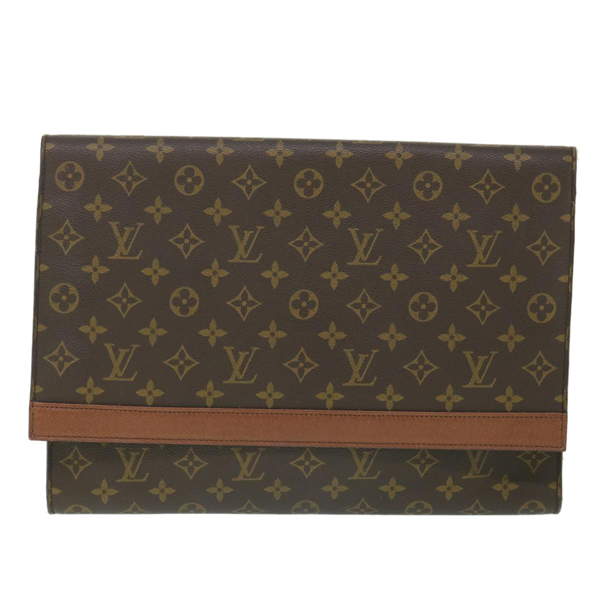 LOUIS VUITTON Monogram Porte Envelope Clutch Bag M51801 LV Auth bs8842