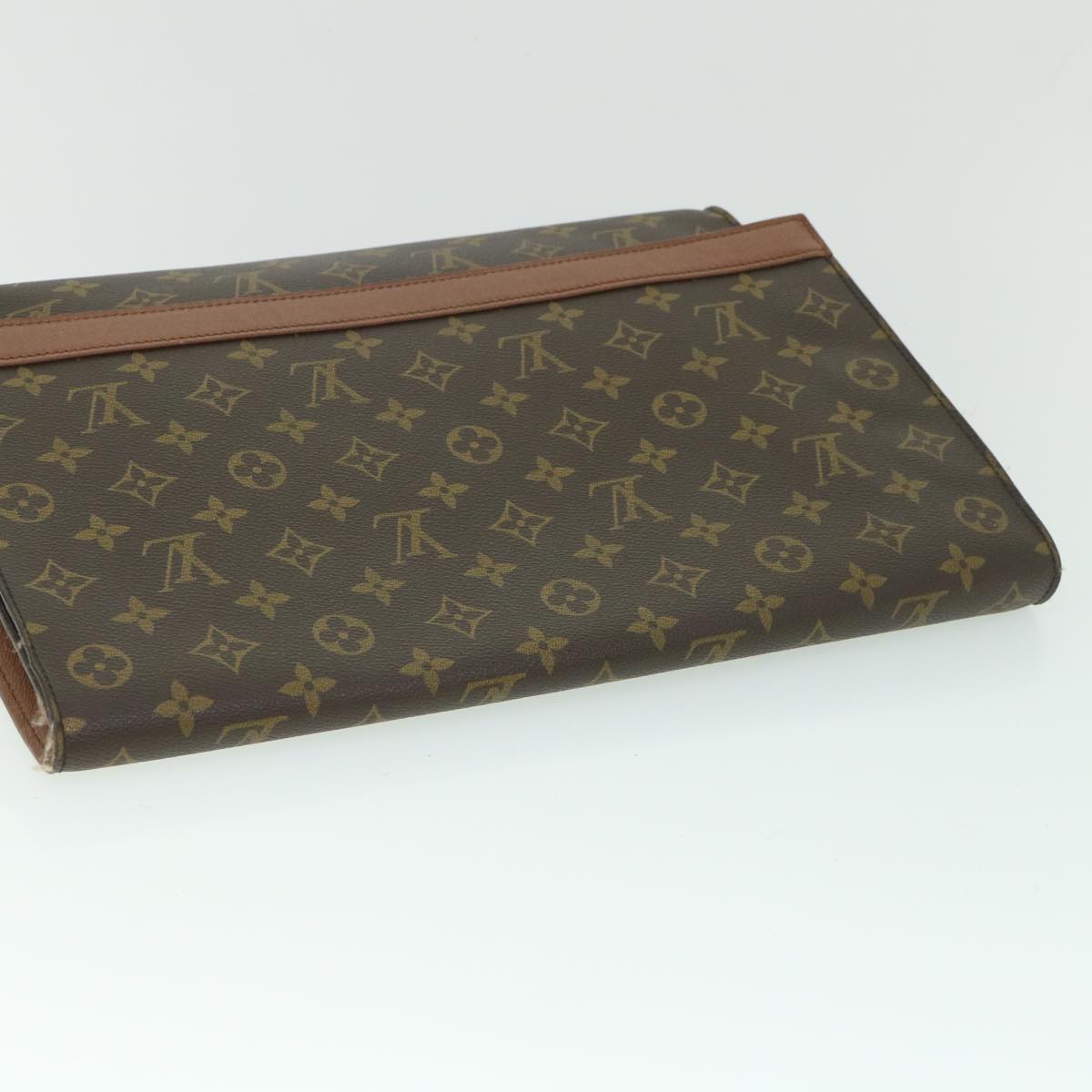 LOUIS VUITTON Monogram Porte Envelope Clutch Bag M51801 LV Auth bs8842