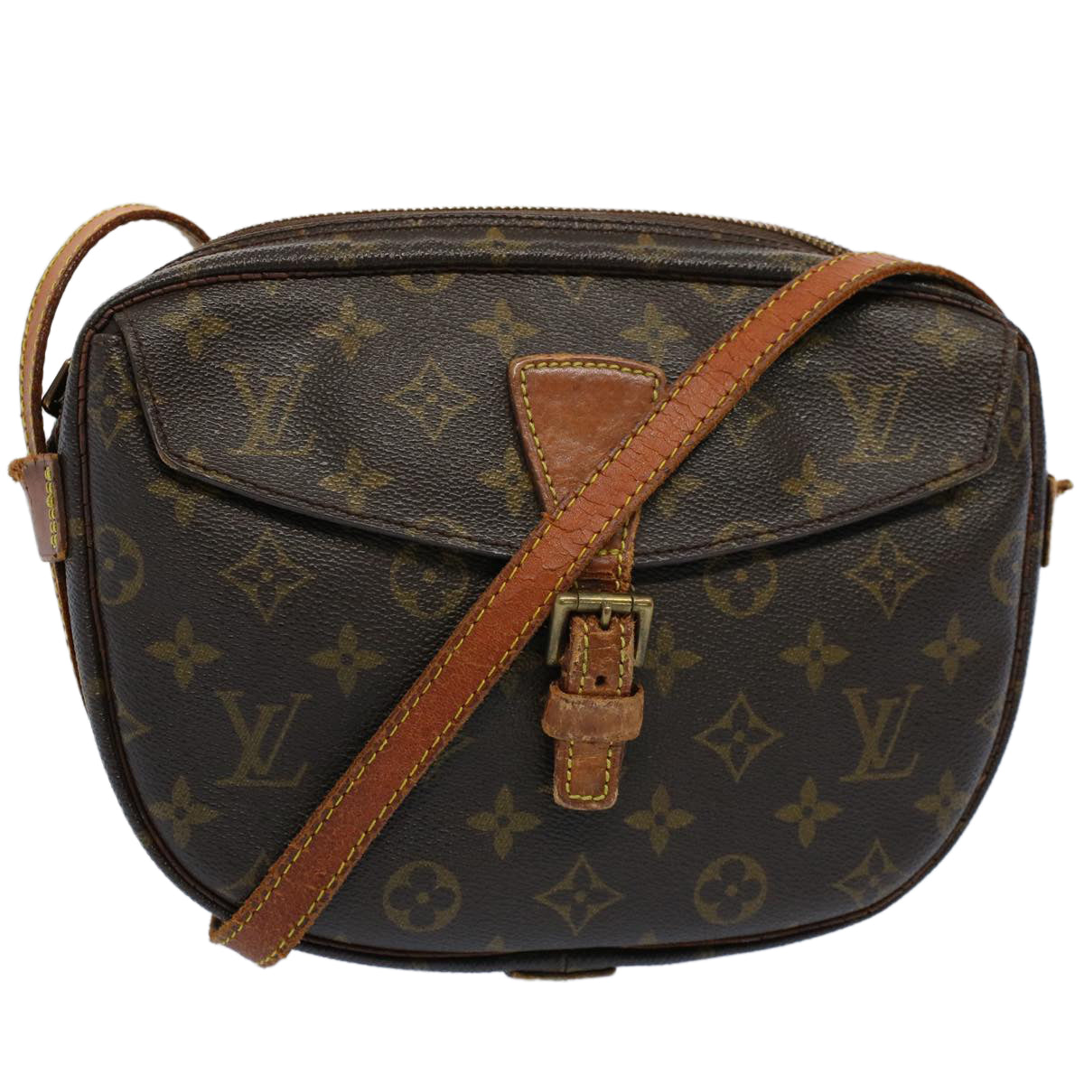 LOUIS VUITTON Monogram Jeune Fille MM Shoulder Bag M51226 LV Auth bs8866