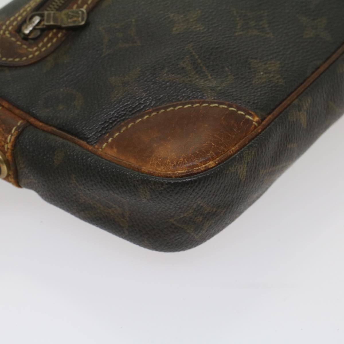 LOUIS VUITTON Monogram Marly Dragonne PM Clutch Bag M51827 LV Auth bs8871