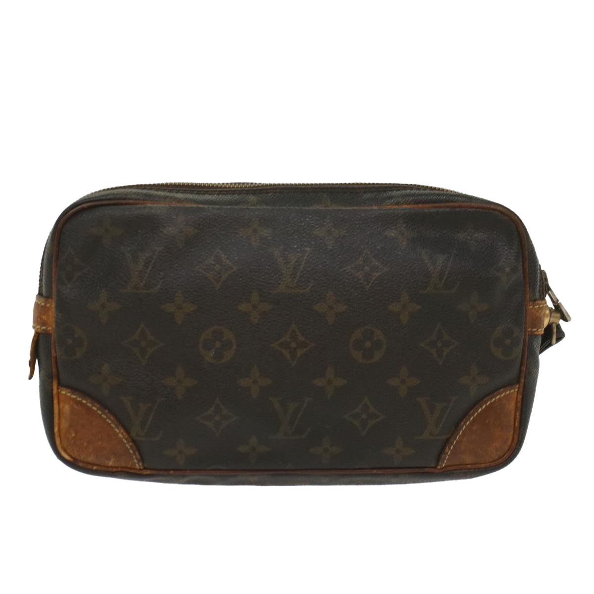 LOUIS VUITTON Monogram Marly Dragonne PM Clutch Bag M51827 LV Auth bs8871 - 0