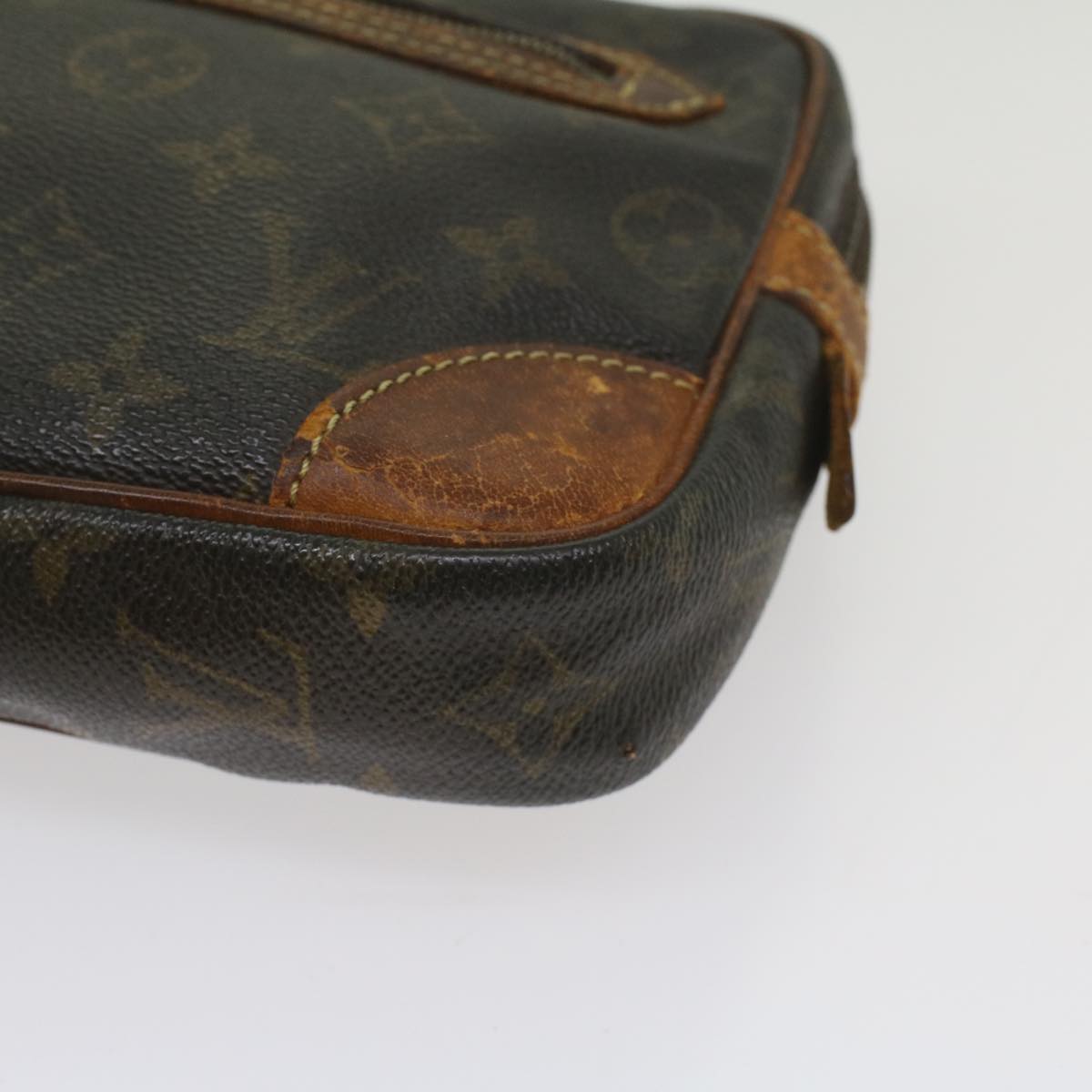 LOUIS VUITTON Monogram Marly Dragonne PM Clutch Bag M51827 LV Auth bs8871