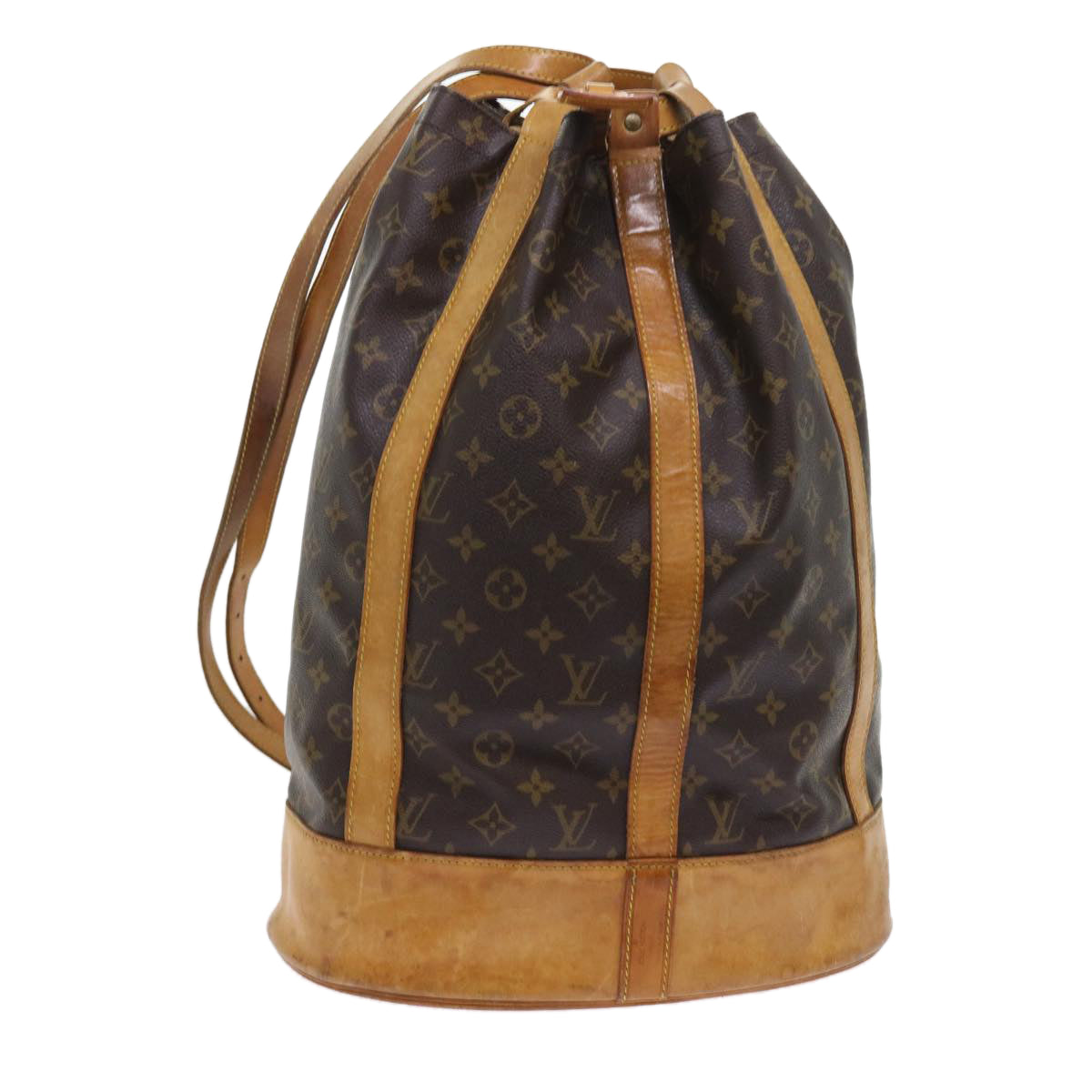 LOUIS VUITTON Monogram Randonnee GM Shoulder Bag M42244 LV Auth bs8874